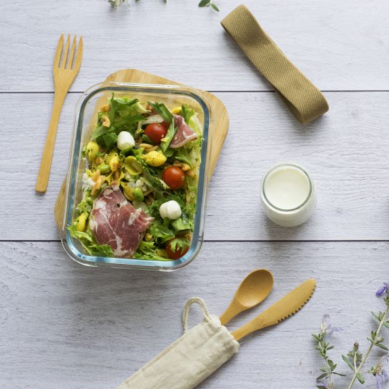 3 Piece Cutlery Set Bamboo