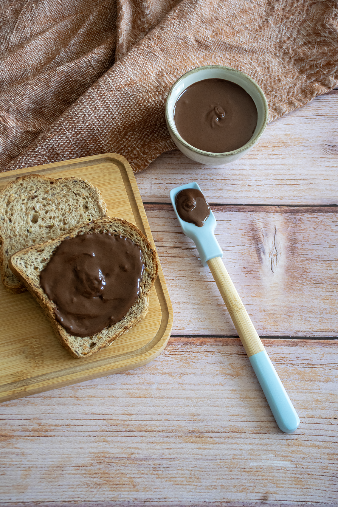 Mini silicone spatulas - 7 colours