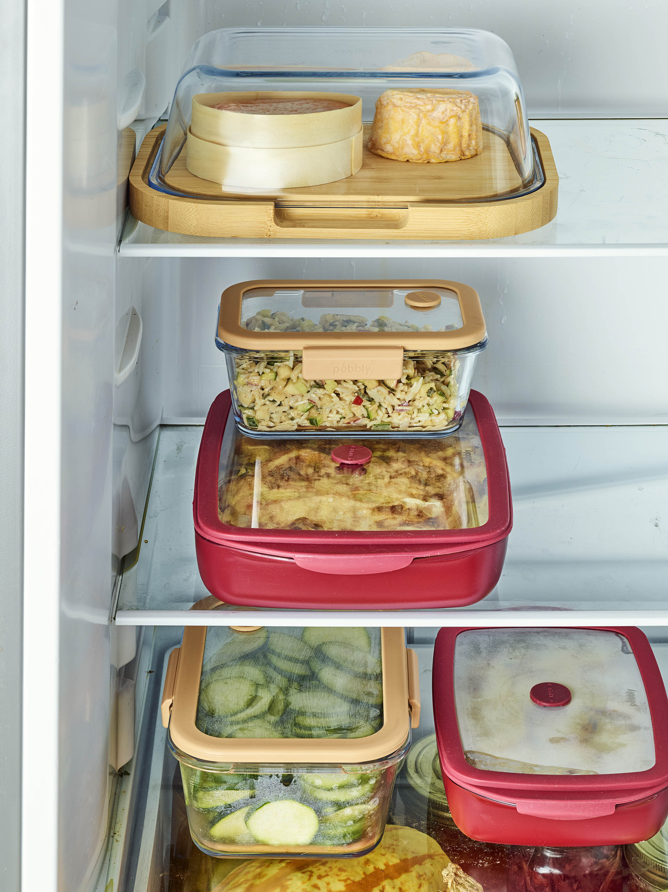Rectangular Glass Oven Dish with Lid – 0.8L Cream