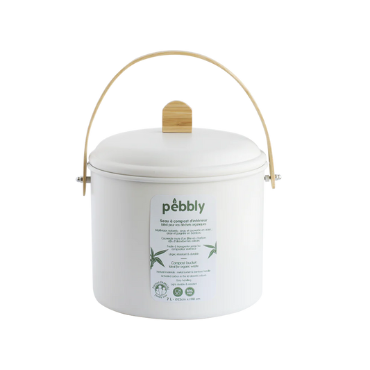 Compost Bin + Filter (Cream)