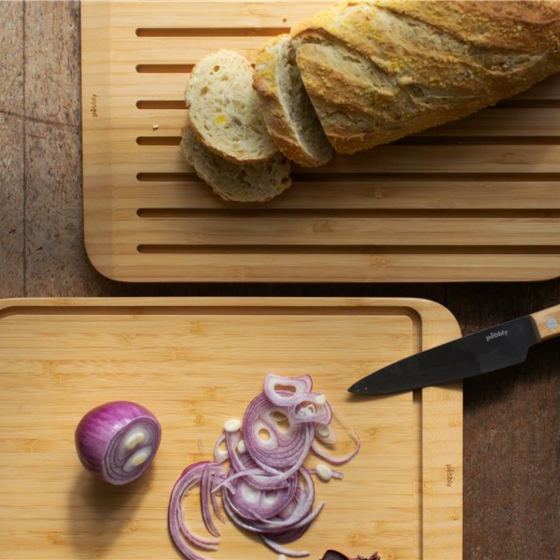 2-in-1 Cutting and Bread Board