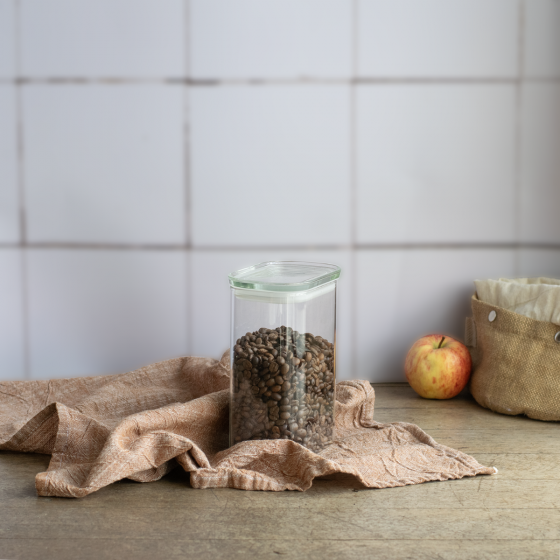 Glass Storage Container with Glass Lid - Rectangular