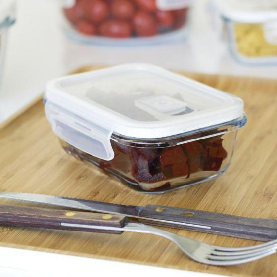 Glass Food Storage Container - Rectangular