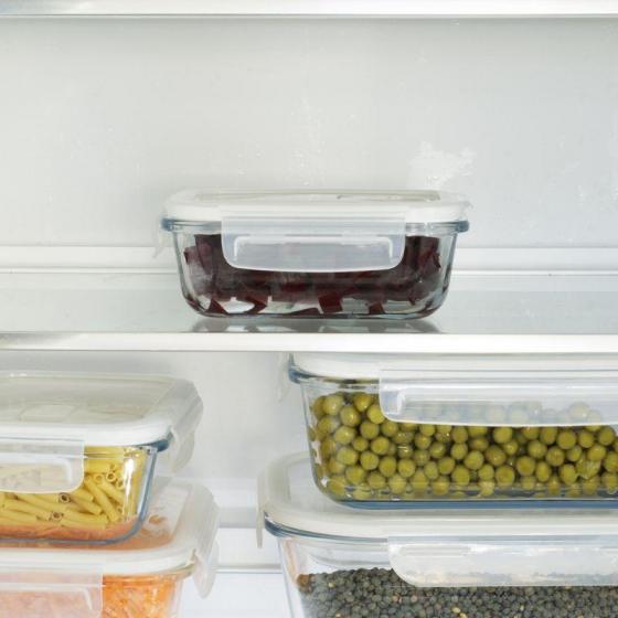 Glass Food Storage Container - Rectangular