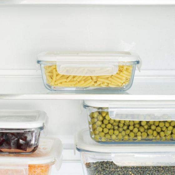 Glass Food Storage Container - Rectangular